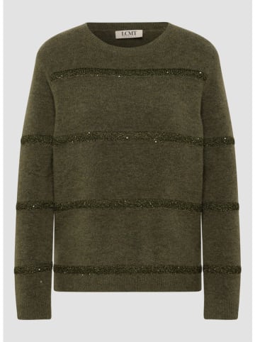 Sweter w kolorze ciemnozielonym