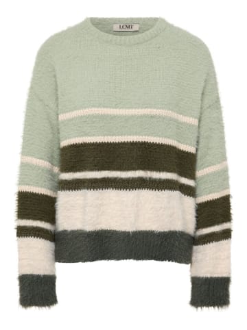 Sweter w kolorze jasnozielono-beżowym
