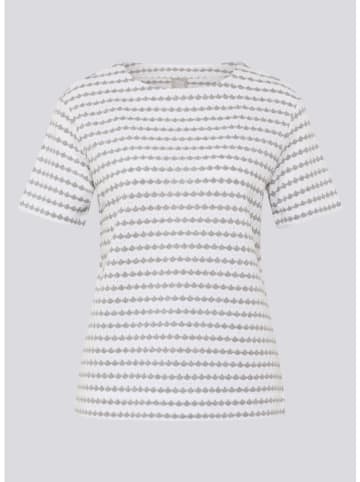 Rabe Shirt in Weiß/ Grau