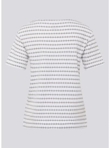 Rabe Shirt in Weiß/ Grau