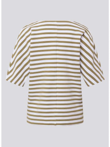Rabe Shirt in Weiß/ Braun