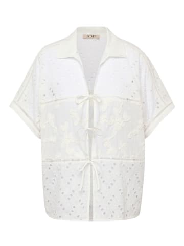 LCMT Le Comte Bluse in Weiß