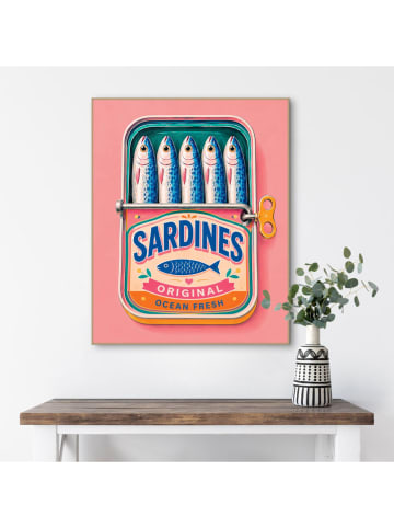Orangewallz Gerahmter Kunstdruck ''Sardines''