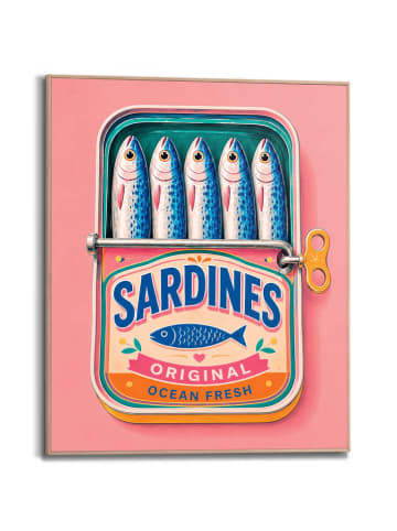 Orangewallz Gerahmter Kunstdruck ''Sardines''