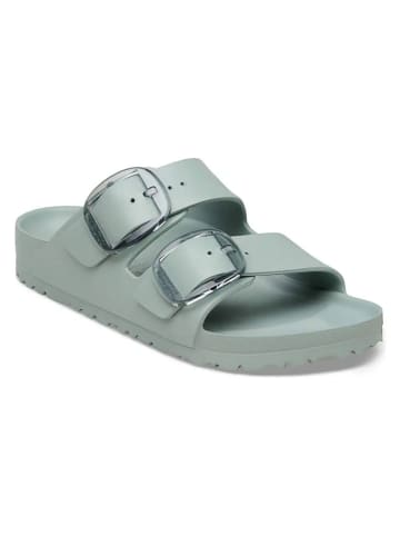 Birkenstock Slippers "Arizona Big Buckle" blauwgrijs - wijdte S