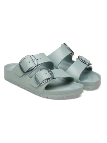 Birkenstock Slippers "Arizona Big Buckle" blauwgrijs - wijdte S