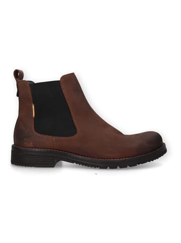Leder-Boots in Braun