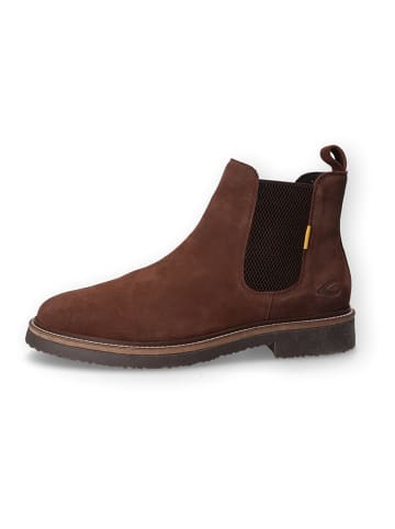 Leder-Chelsea-Boots in Braun