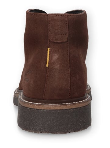 Camel Active Skórzane botki w kolorze brązowym