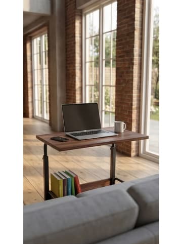 Scandinavia Concept Biurko "Dh Desk" w kolorze brązowo-czarnym - 80 x 87 x 40 cm