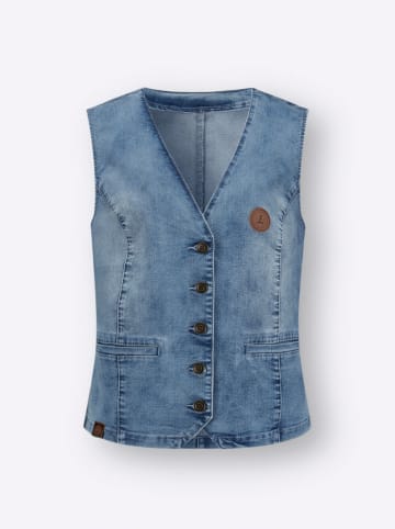 WITT WEIDEN Spijkergilet blauw
