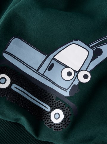 name it Hoodie "Traktor" in Grün
