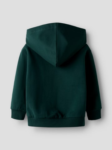 name it Hoodie "Traktor" groen