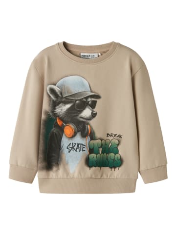 name it Sweatshirt "Nathaniel" beige