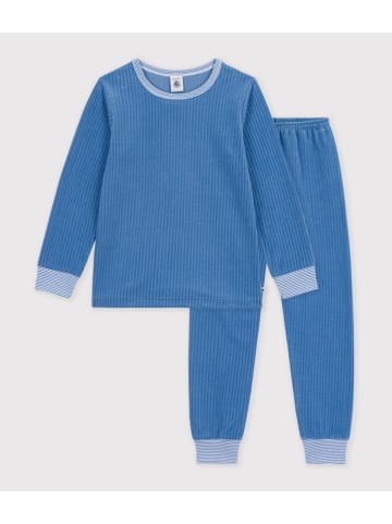 PETIT BATEAU Pyjama in Blau