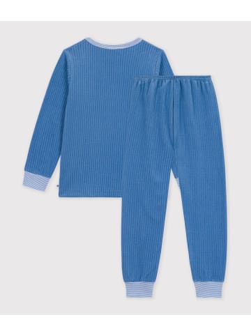 PETIT BATEAU Pyjama in Blau