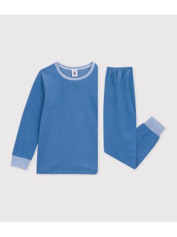 PETIT BATEAU Pyjama in Blau