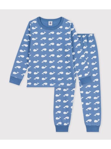PETIT BATEAU Pyjama in Blau