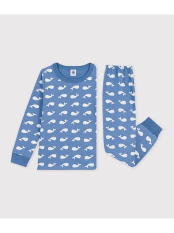 PETIT BATEAU Pyjama in Blau