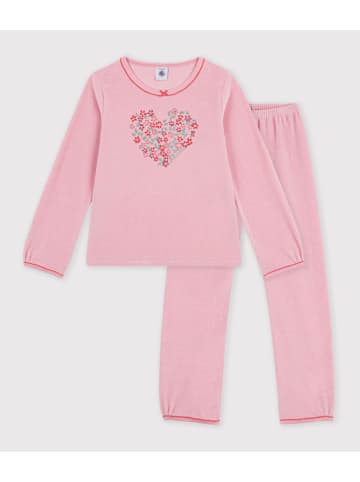 PETIT BATEAU Pyjama in Rosa