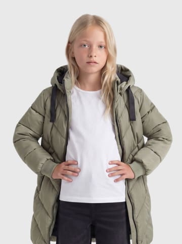 KIDS ONLY Płaszcz pikowany "Skylar" w kolorze jasnozielonym