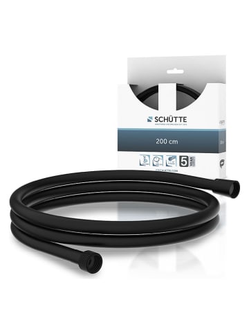 Schütte Doucheslang zwart - (L)200 cm