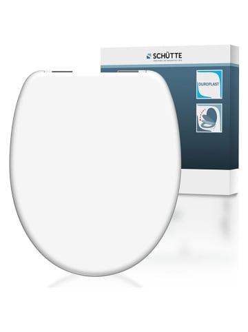 Schütte Toiletbril met softclose wit