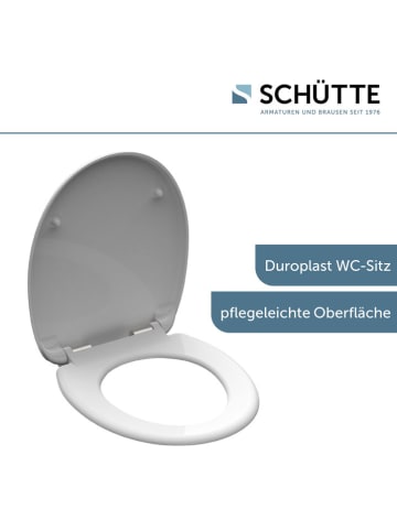 Schütte WC-Sitz mit Absenkautomatik in Weiß