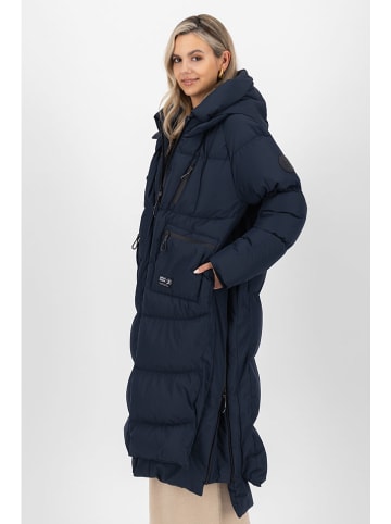 alife and kickin Wintermantel donkerblauw