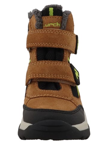 Lurchi Leder-Boots "Norris 1" in Hellbraun