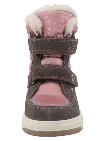Lurchi Winterboots "Vasy" in Rosa/ Grau