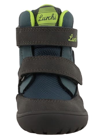 Lurchi Buty barefoot "Jimmy" w kolorze brązowo-zielonym
