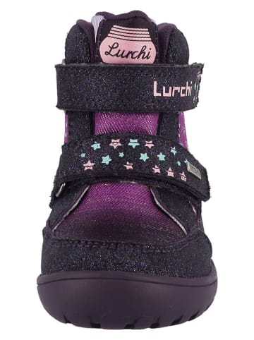 Lurchi Buty barefoot "Jizzy 1" w kolorze fioletowym