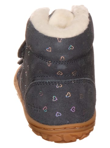 Lurchi Leder-Barfußschuhe in Dunkelblau