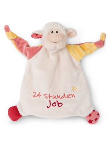 NICI Schmusetuch "Schaf - 24 Stunden Job" - ab Geburt