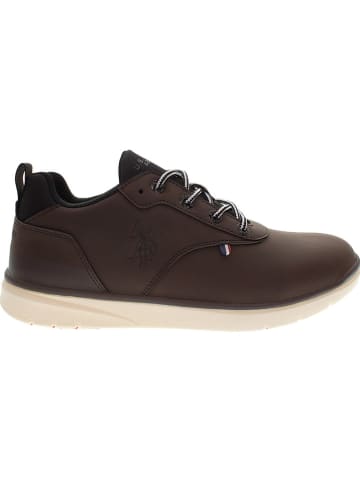 U.S. Polo Assn. Sneakersy w kolorze brązowym