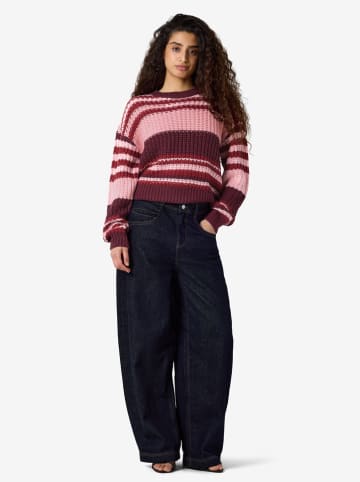 Noisy may Trui "Charlie" bordeaux/roze