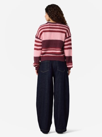 Noisy may Trui "Charlie" bordeaux/roze