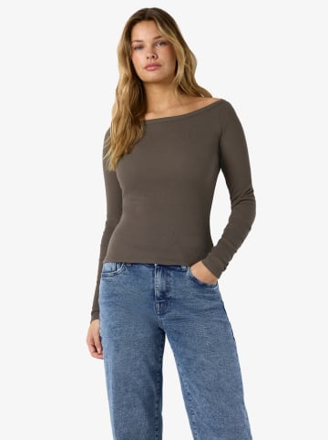 Noisy may Longsleeve "Maya" in Braun