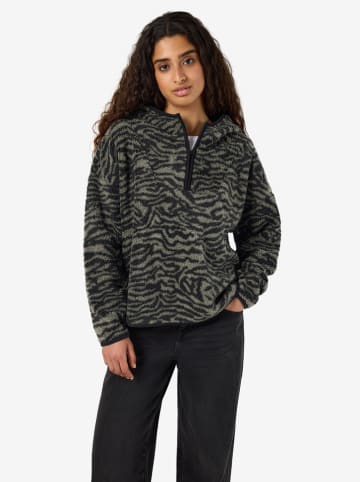 Noisy may Hoodie "Cozy" groen/zwart