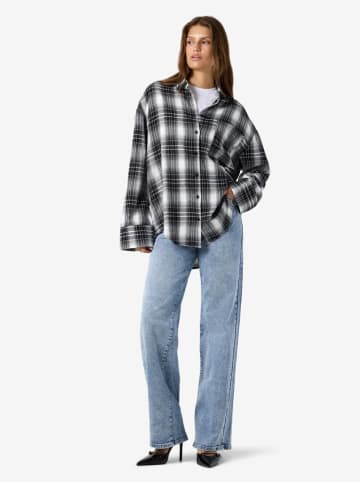 Noisy may Blouse "Zoe" zwart/wit