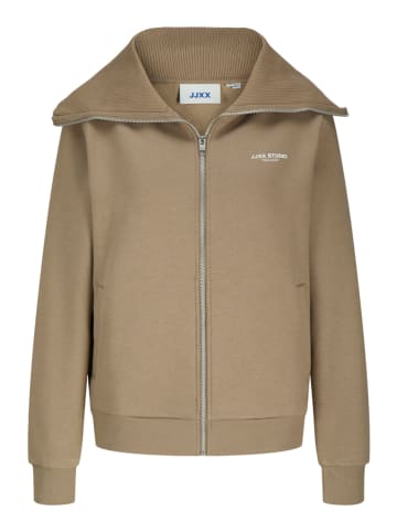 JJXX Sweatjacke "Studio" in Taupe