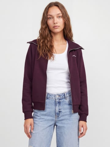 JJXX Sweatjacke "Studio" in Bordeaux
