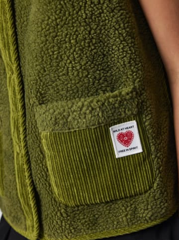 Pieces Teddybodywarmer "Anastacia" groen