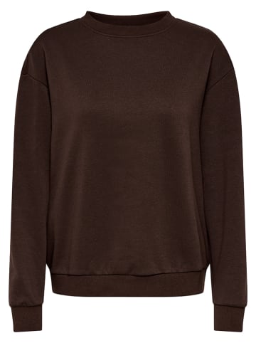 JDY Sweatshirt "Nanna" in Braun