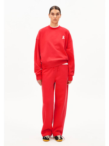 armedangels Sweatshirt ''Iconic Å Alizaa'' in Rot