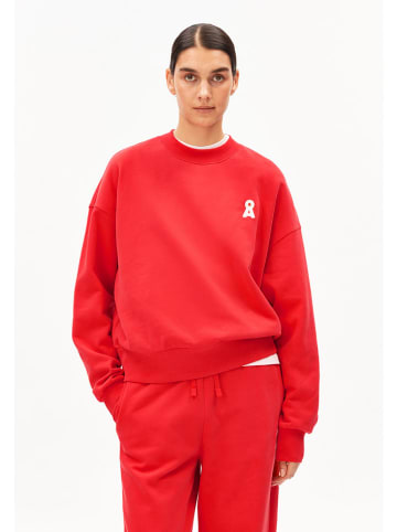 armedangels Sweatshirt ''Iconic Å Alizaa'' in Rot