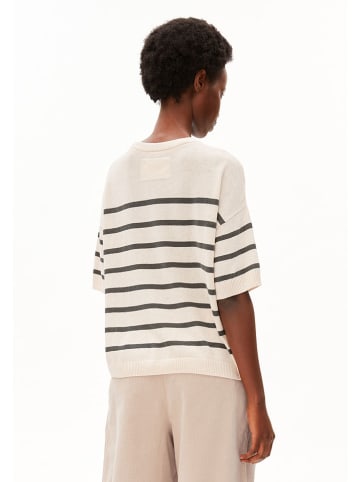 armedangels Sweter ''Striped'' w kolorze kremowo-szarym