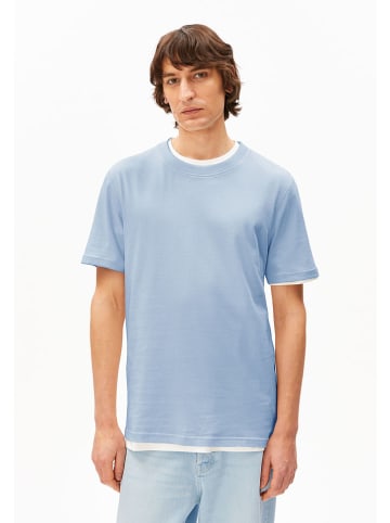 armedangels Shirt ''Maarkos'' in Hellblau