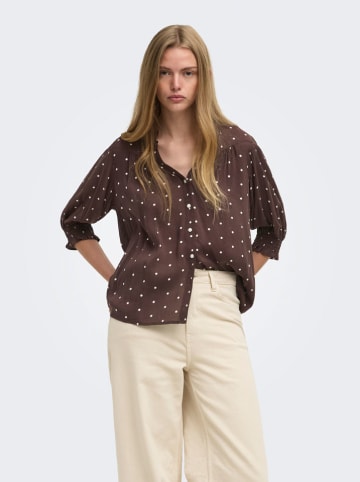 ONLY Bluse in Braun